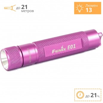 Фонарь FENIX E01 NICHIA WHITE GS Фонарь FENIX E01 NICHIA WHITE GS